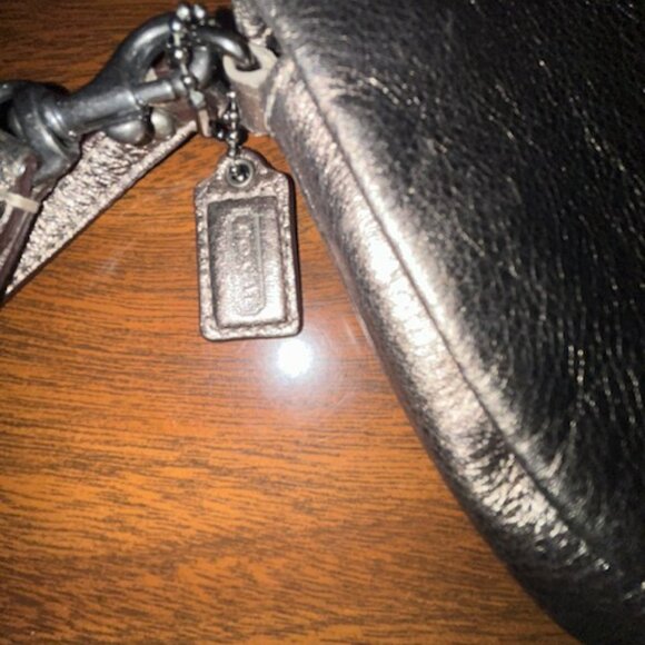 COACH Kristin - Leather Flap Wristlet/ Wallet - BEAUTIFUL BRONZE - Picture 8 of 9